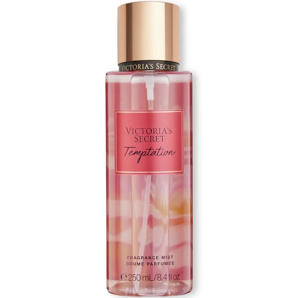 بادی اسپلش ویکتوریا سکرت اصل زنانه تمپتیشن 250 میل | VICTORIA'S SECRET Temptation Body Splash 250ml